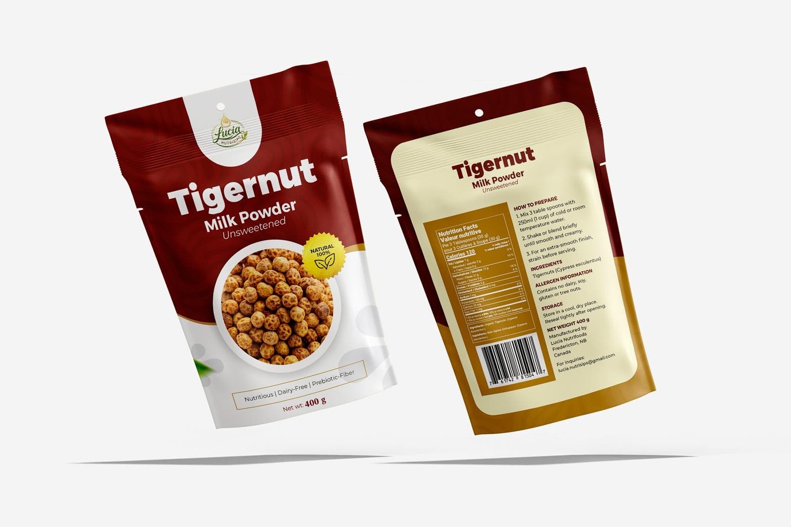 Lucia NutriFoods products